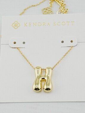 Kendra Scott Polished Letter Necklace